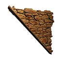 Left-sloping Inverted Sandstone Wall icon