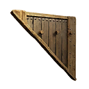 Left-sloping Inverted Insulated Wood Wall icon