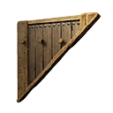Right-sloping Inverted Insulated Wood Wall icon