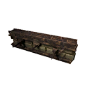 Reinforced Stone Fence Foundation icon