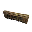 Insulated Wooden Fence Foundation icon