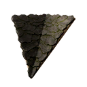 Inverted Insulated Wooden Sloped Roof Corner icon