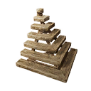 Insulated Wooden Stairs Corner icon