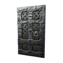 Black Ice-Reinforced Wooden Door icon