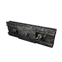 Black Ice-Reinforced Wooden Fence Foundation icon