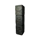 Black Ice-Reinforced Wooden Pillar icon