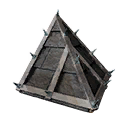 Black Ice-Reinforced Sloped Roof Corner icon