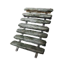 Black Ice-Reinforced Wooden Stairs icon