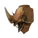 Skeletal Serpentman Head Trophy icon